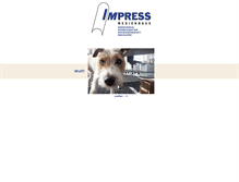 Tablet Screenshot of impress-medienhaus.de